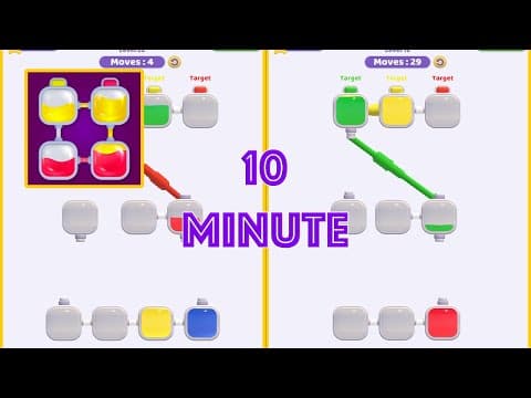 Colour Connect First 10 Minutes Gameplay #hypercasual