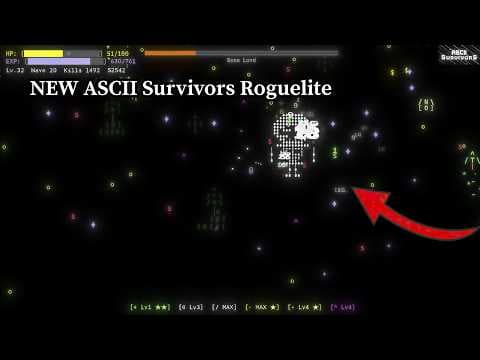 ASCII Survivors Deserves More Hype (Gameplay)