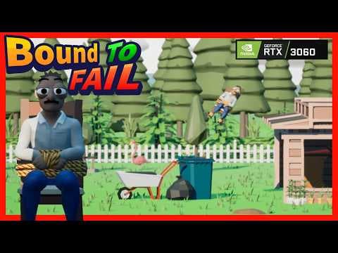 Tied to a Chair… and Somehow Still Raging | Bound To Fail Demo | Commentary Gameplay