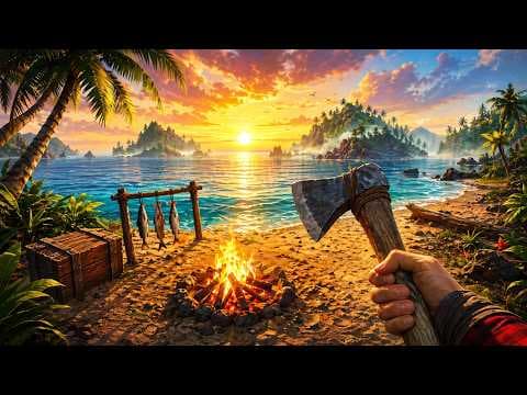 Day ONE In This NEW Island Survival