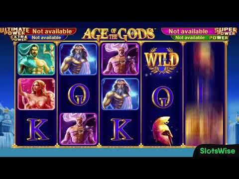 AGE OF THE GODS SLOT Gameplay - AWESOME Playtech Release - SlotsWise!