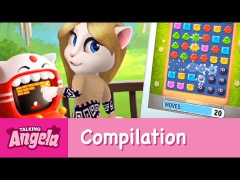 My Talking Angela - Gameplay Compilation