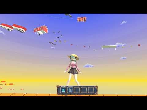 Anime Girls Climb Together New Steam Game - Gameplay Video